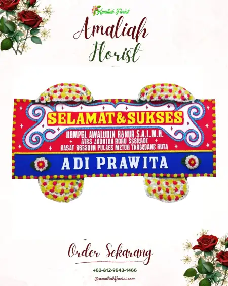Papan Bunga Ucapan Selamat Kedungsumur